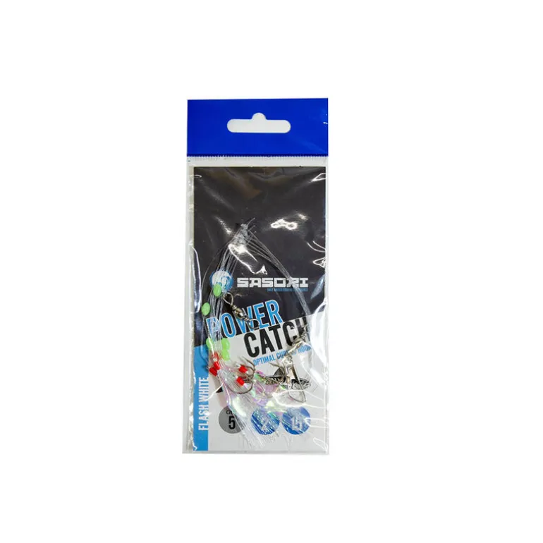 Train de plume Sasori Power Catch Flash White