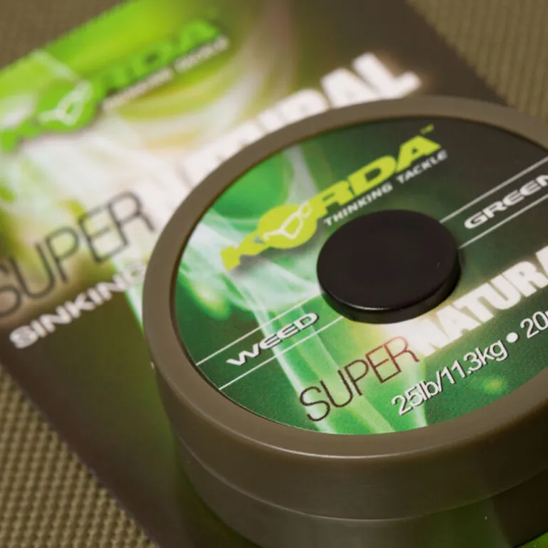 Tresse à bas de ligne carpe korda super natural 18lbs