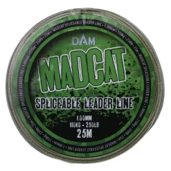 Tresse à bas de ligne silure madcat spliceable leader line 25m