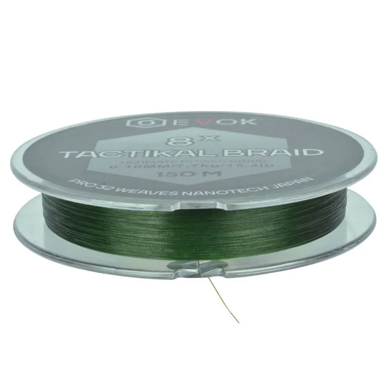 Tresse Evok Tactikal Braid 8x Green 150m