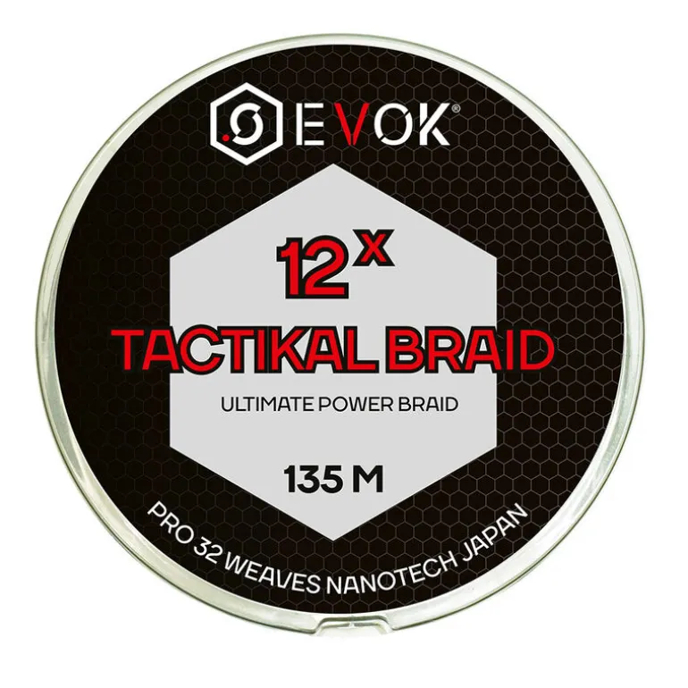Tresse Evok Tactikal Braid 12x Verte 135m