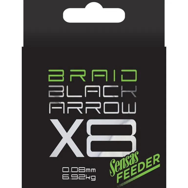 Tresse Sensas Black Arrow x8 Braid 150m 0.08mm