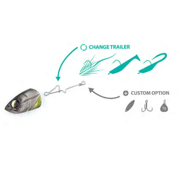 Tête Plombée Bim Tackle Crazy Head (x2)