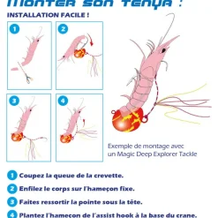Tête plombée explorer tackle magic tenya deep coque