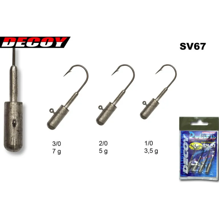 Têtes Plombées Decoy Sv-67 Bachi Head
