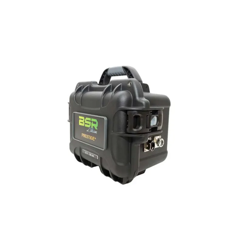 Valise BSR PRESTIGE+ LifePo4 Gen3 12V/100Ah + chargeur+ prise sondeur