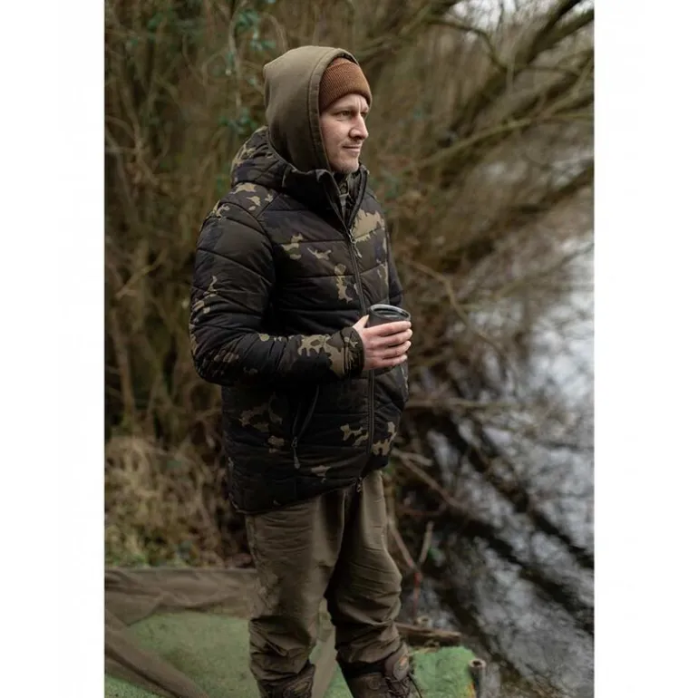 Veste Korda Thermolite Puffer Jacket Dark Kamo