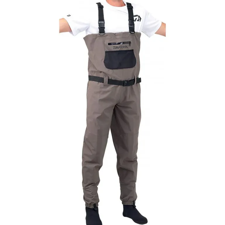 Waders respirants daiwa 3 couches chausson néoprène